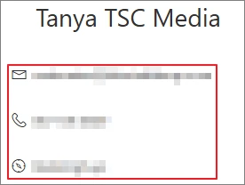 Microsoft Profile Contact Info